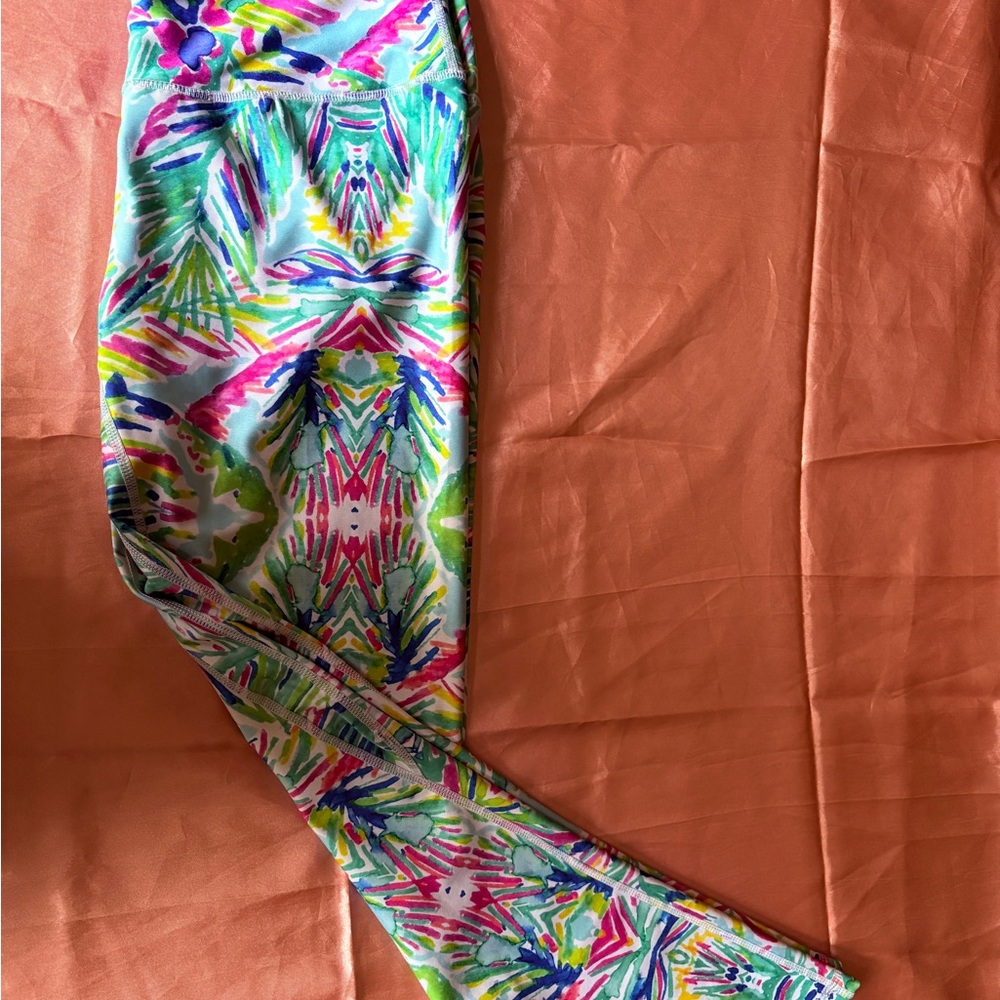 Vibrant Multicolor Printed Leggings